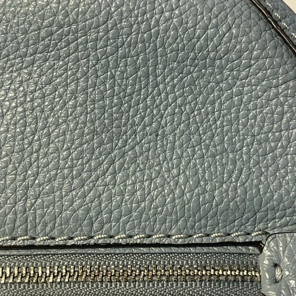 Coach Blue  Pebble Leather Mini Backpack - Picture 11 of 16